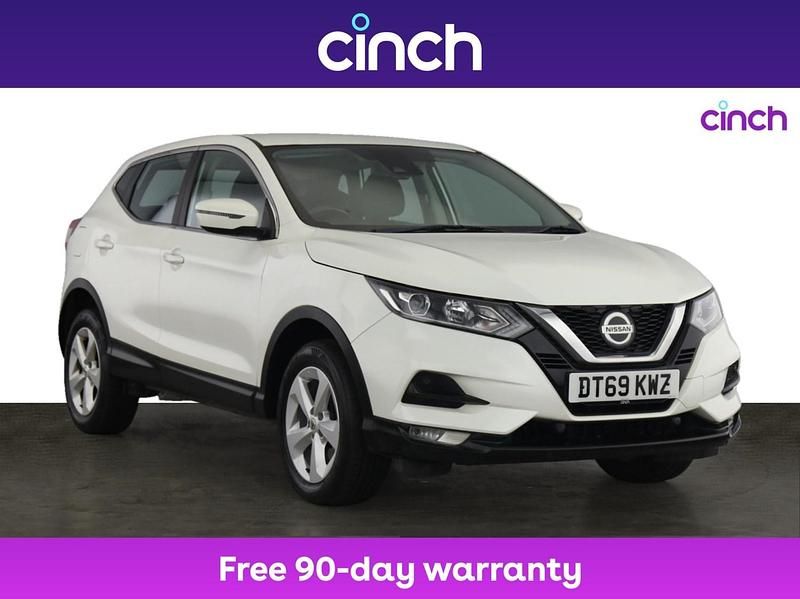 White Used 2020 Nissan Qashqai Acenta Premium SUV | £12,349 (Good price) - Image 1/3
