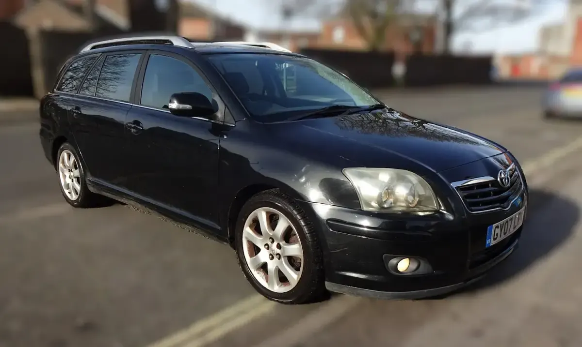 Used Toyota Avensis T4 124 HP (91 kW) 2007 Black Estate