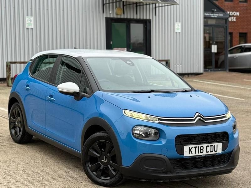 Blue Used 2018 Citroën C3 Feel Hatchback | £4,995 (Good price) - Image 1/4