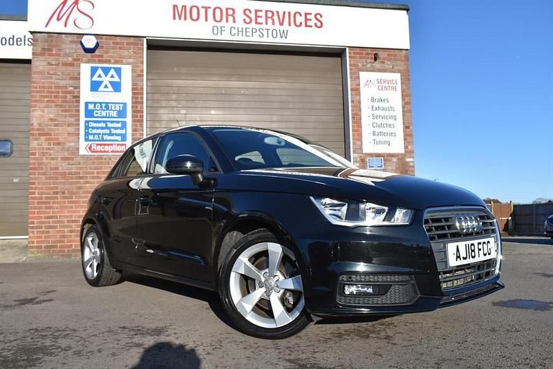 Black Used 2018 Audi A1 Sportback Sport Hatchback | £11,995 (Good price) - Image 1/4