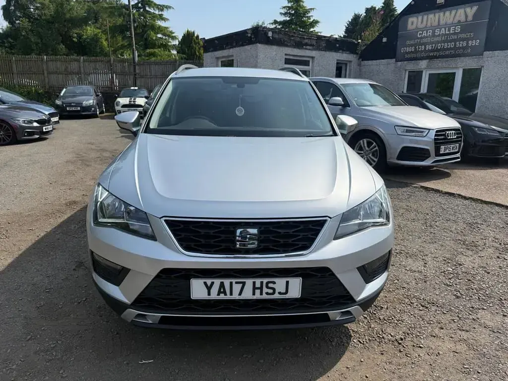 Used Seat Ateca Ecomotive 115 HP (84 kW) 2017 Silver SUV