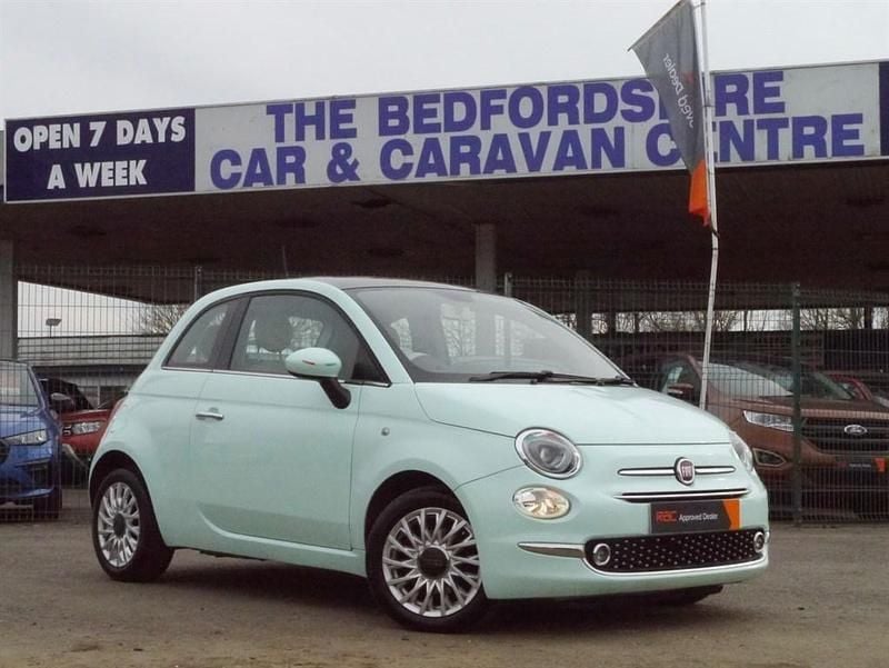 Used Fiat 500 Lounge 69 HP (50 kW) 2016 Latte menta Hatchback