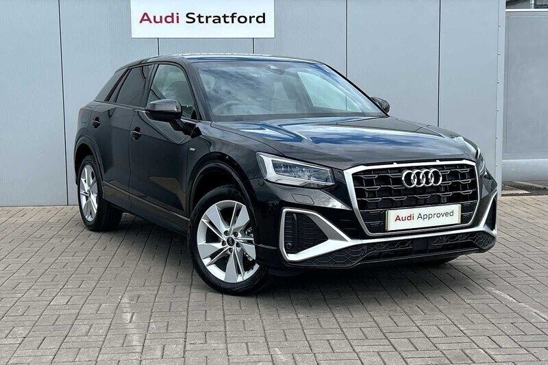 Mythos black metallic New 2025 Audi Q2 S-Line SUV | £34,950 - Image 1/4