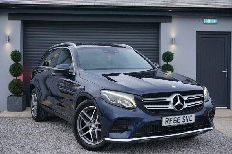 Blue Used 2016 Mercedes GLC220 AMG line Estate | £16,995 (A bit pricey) - Image 1/4
