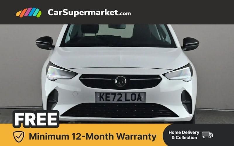 Used Vauxhall Corsa Design Edition 75 HP (55 kW) 2023 White Hatchback