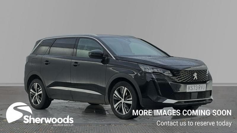 Black Used 2023 Peugeot 5008 Allure MPV | £20,999 (Fair price) - Image 1/4