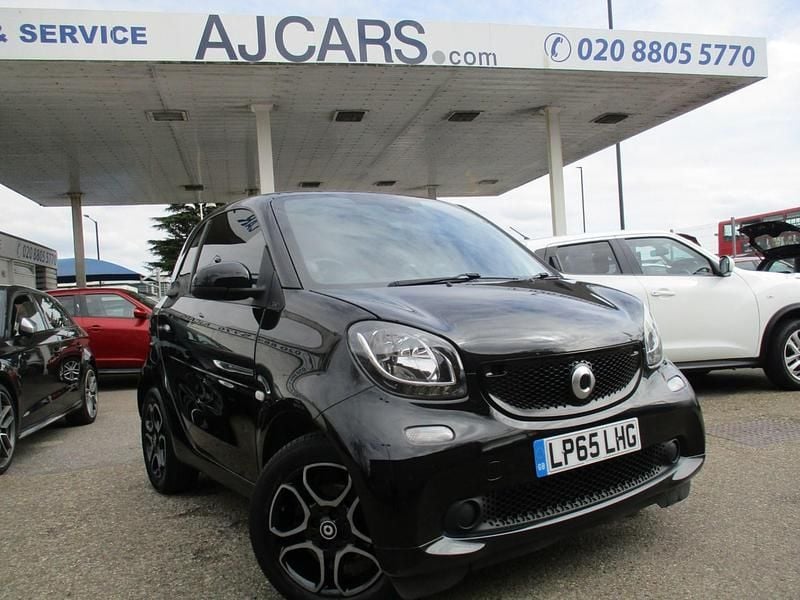 Used Smart ForTwo Coupé Premium 90 HP (66 kW) 2016 Black Coupe