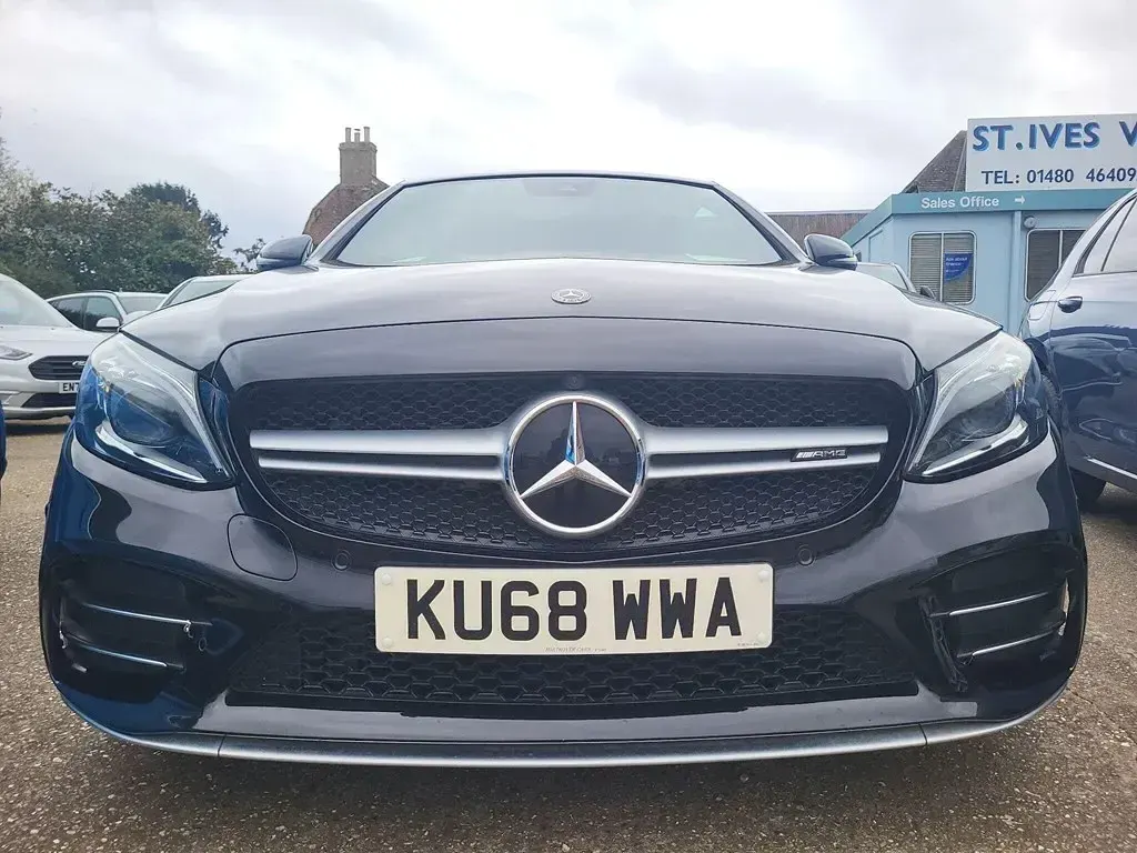 Begagnad Mercedes C43 AMG Premium Plus 2018 Svart Cab