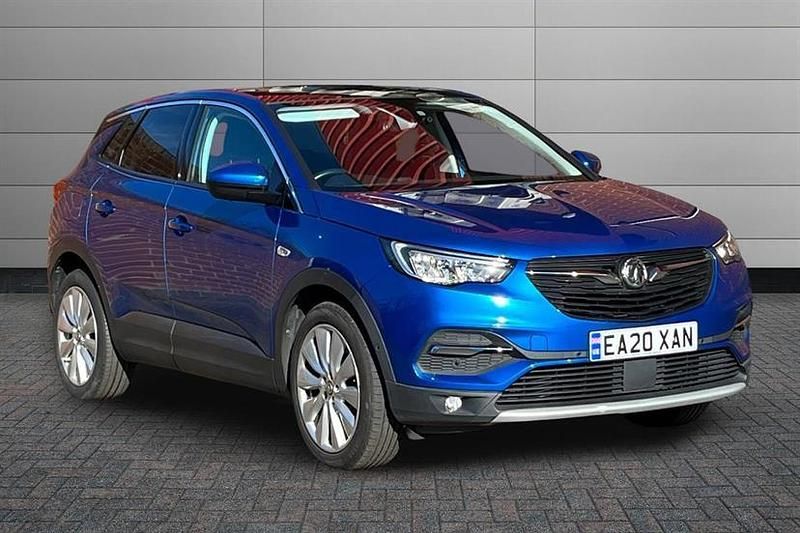 Used Vauxhall Grandland X Elite 130 HP (95 kW) 2020 Blue SUV