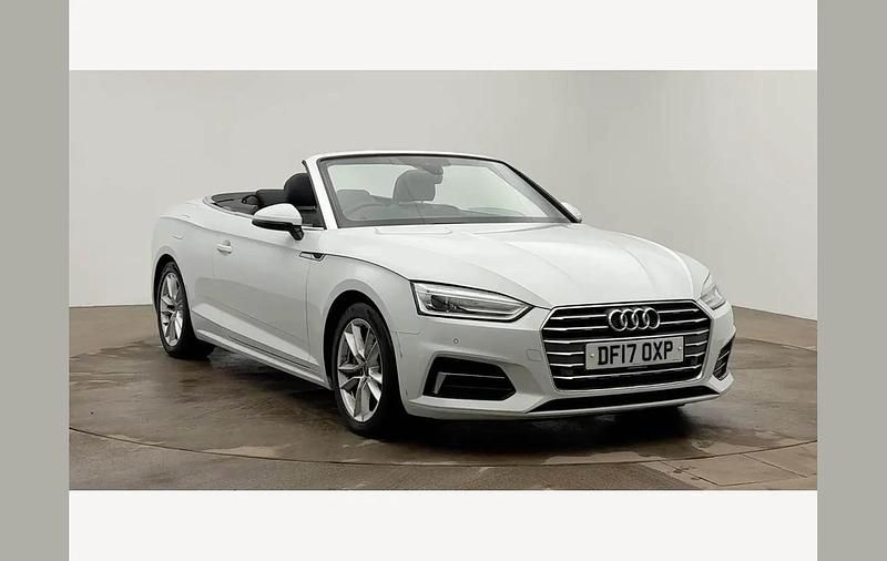 White Used 2017 Audi A5 Cabriolet Sport Cabriolet | £14,495 (Good price) - Image 1/4