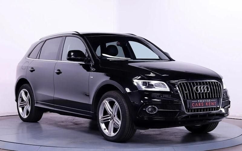 Black Used 2016 Audi Q5 S-line plus SUV | £13,788 (Fair price) - Image 1/4