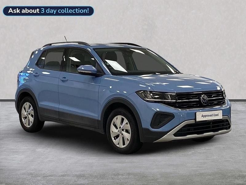 Blue Used 2024 VW T-Cross Life SUV | £19,716 (Fair price) - Image 1/4