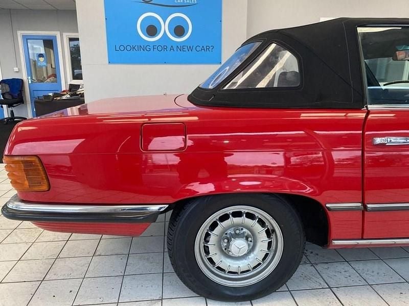 Used Mercedes SL280 185 HP (136 kW) 1981 Red Cabriolet