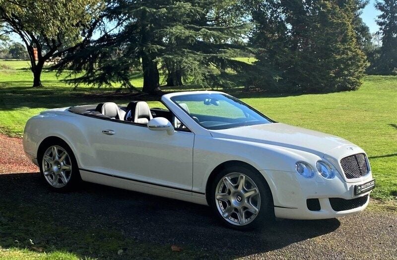 Used Bentley Continental GT Convertible 552 HP (405 kW) 2010 White Cabriolet