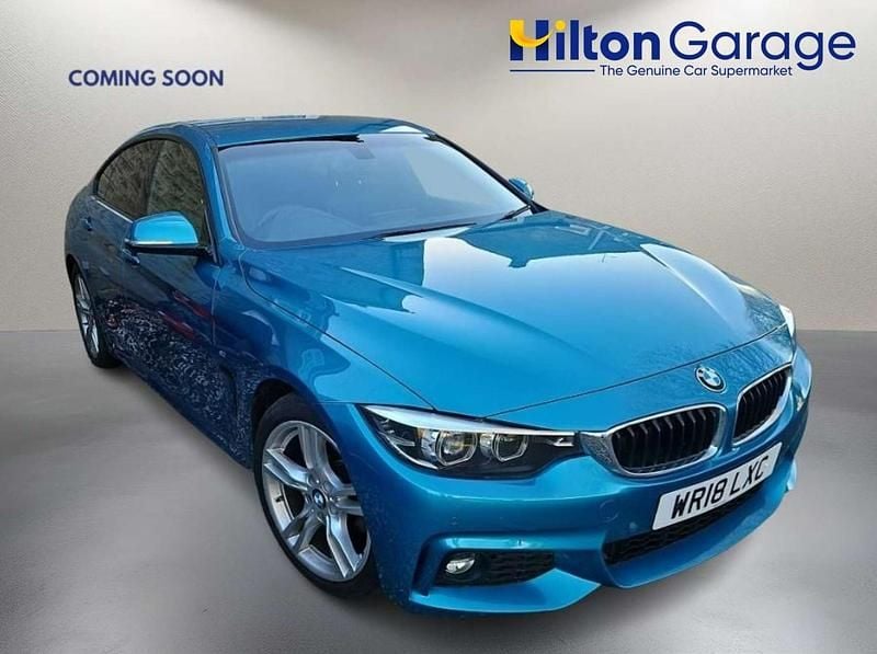 Used BMW 420 Gran Coupé M Sport 181 HP (133 kW) 2018 Blue Coupe