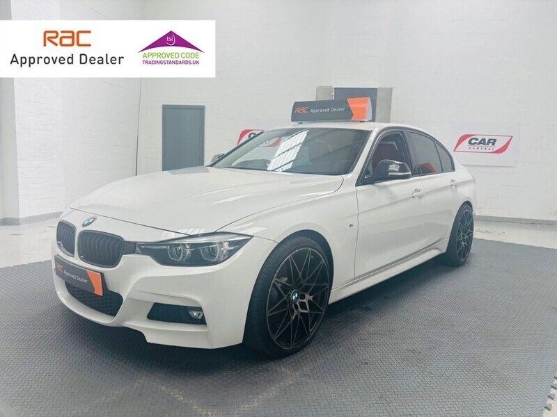 White Used 2018 BMW 320 M Sport Sedan | £15,000 (Good price) - Image 1/4