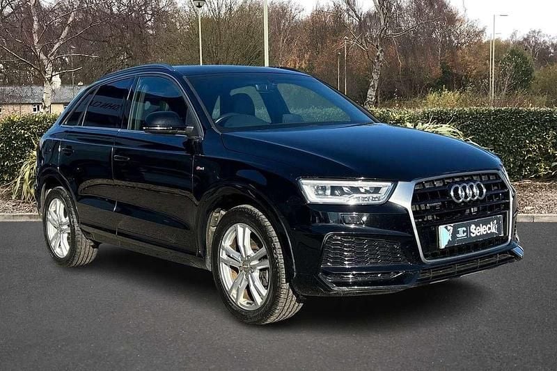 Black Used 2017 Audi Q3 S-Line SUV | £12,500 (Fair price) - Image 1/4