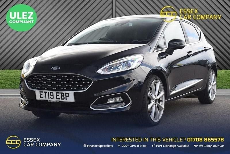 Black Used 2019 Ford Fiesta Vignale Hatchback | £9,995 (Fair price) - Image 1/4