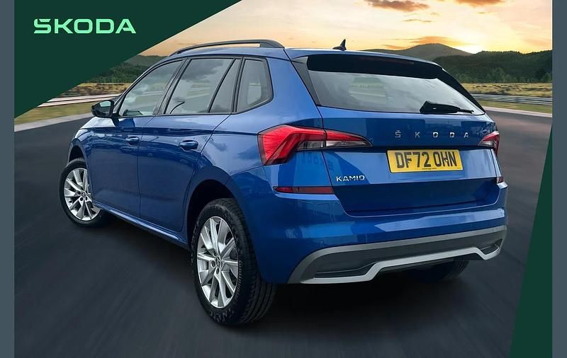 Used Skoda Kamiq SE Drive 94 HP (69 kW) 2023 Blue SUV