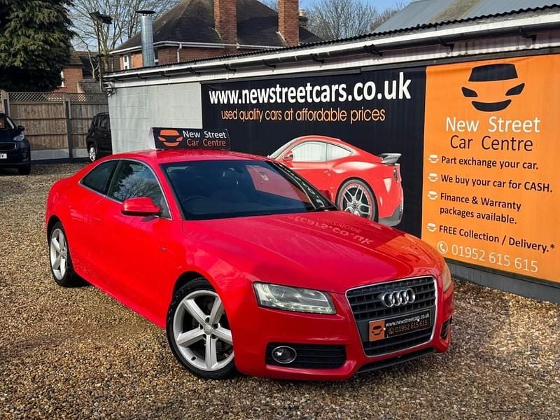 Used Audi A5 S-Line 2011 Red Coupe