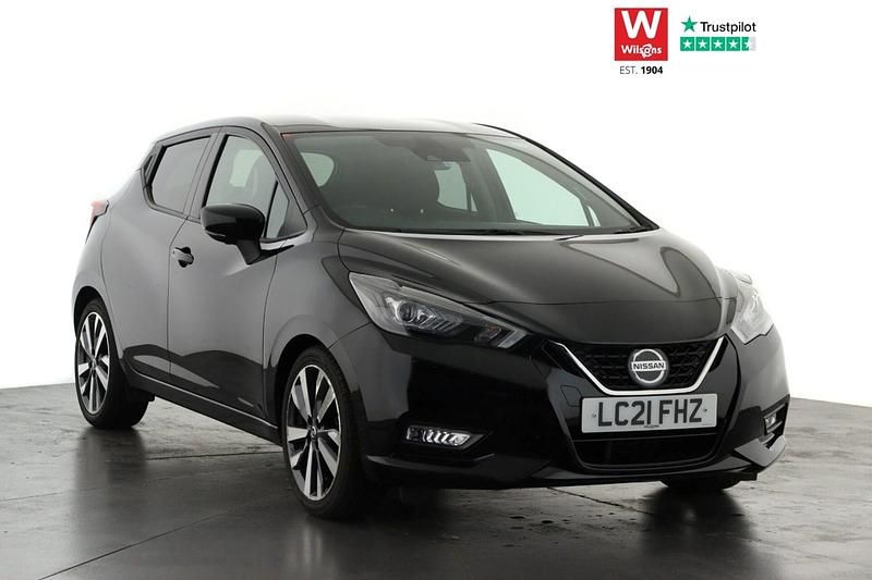 Black Used 2021 Nissan Micra S Hatchback | £13,995 (Fair price) - Image 1/4