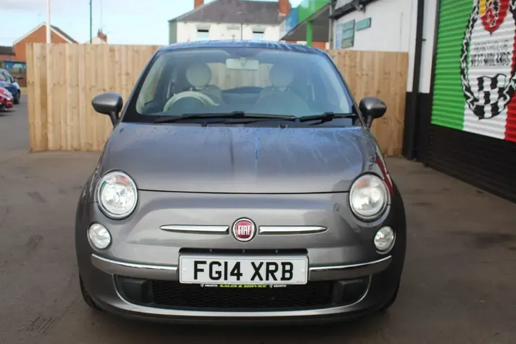 Used Fiat 500 Lounge 69 HP (50 kW) 2014 Grey Hatchback
