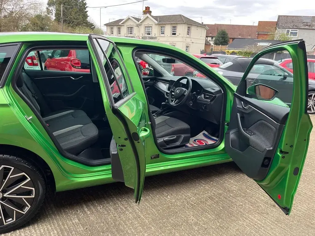 Used Skoda Scala SE L 2020 Green Hatchback