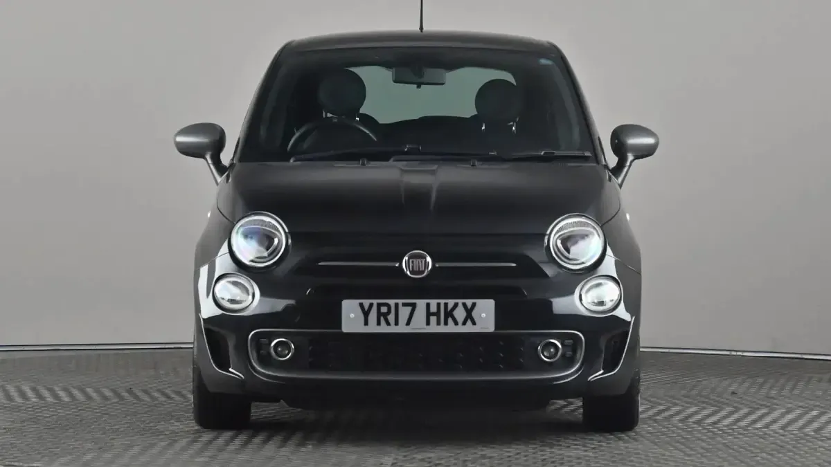 Used Fiat 500 S 69 HP (50 kW) 2017 Black Hatchback