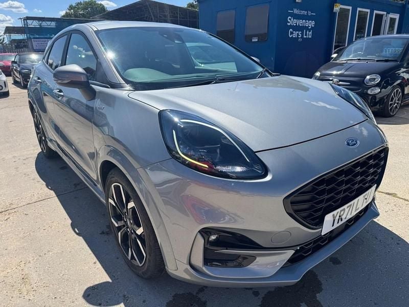 Silver Used 2021 Ford Puma ST-Line X Hatchback | £12,995 (Fair price) - Image 1/4