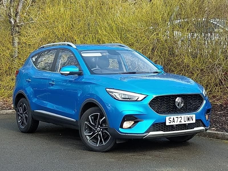 Used MG ZS Exclusive 106 HP (77 kW) 2022 Blue SUV