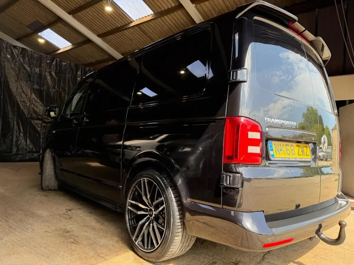 Usado VW Transporter Trendline 2018 Preto Van