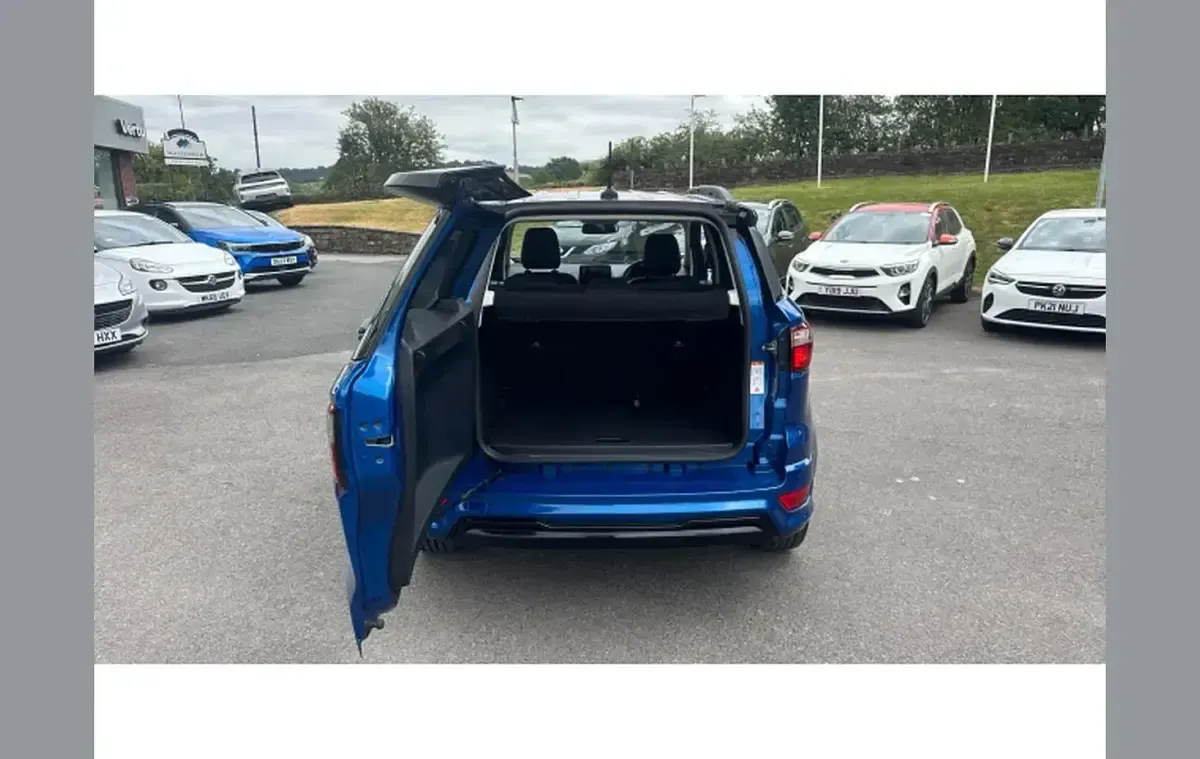 Used Ford Ecosport ST-Line 123 HP (90 kW) 2020 Blue SUV