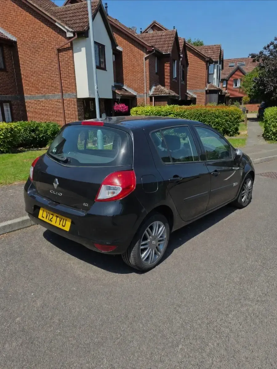 Used Renault Clio Dynamique 2012 Black Hatchback