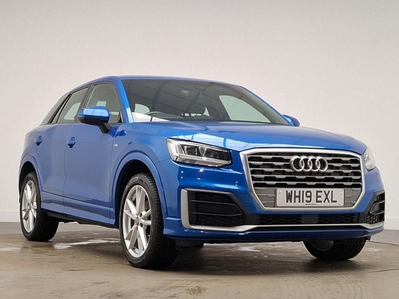 Used Audi Q2 S-Line 116 HP (85 kW) 2019 Blue SUV