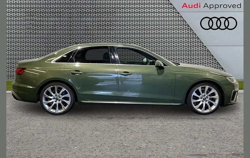 Used Audi A4 S-Line 148 HP (108 kW) 2022 Green Sedan