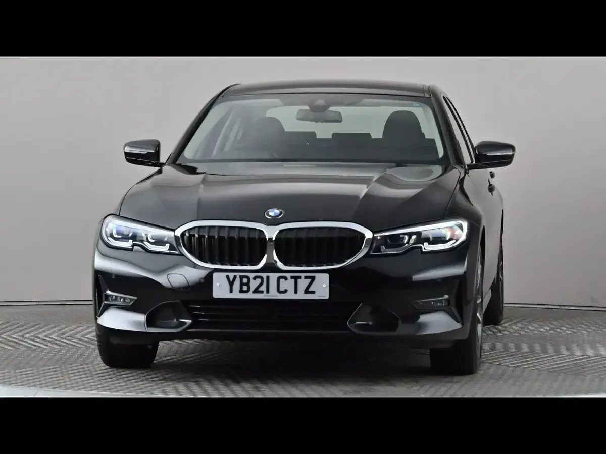 Used BMW 320 Sport Line 2021 Black Sedan