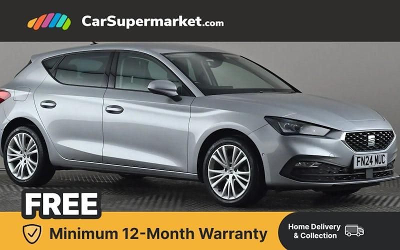 Used Seat Leon SE Dynamic 110 HP (80 kW) 2023 Silver Hatchback