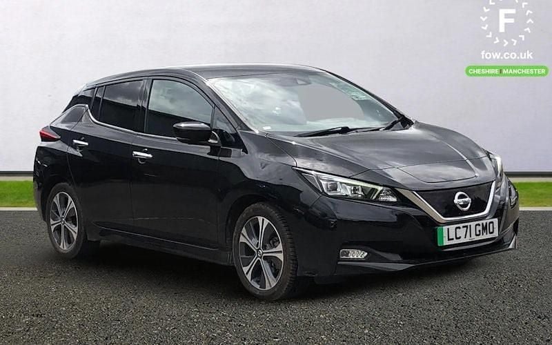 Black Used 2021 Nissan Leaf Pack Hatchback | £9,799 (Fair price) - Image 1/3