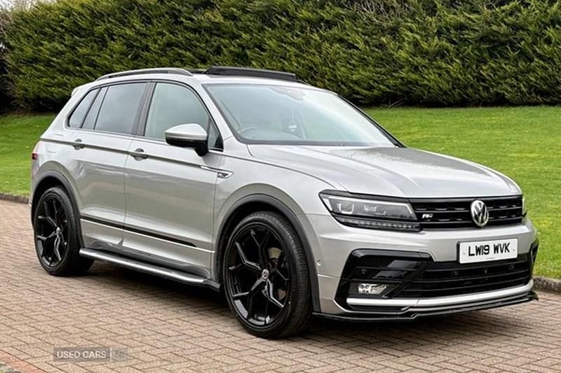 Used VW Tiguan R-line 150 HP (110 kW) 2019 Silver SUV