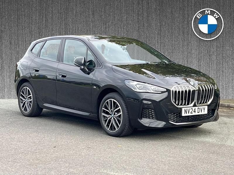 Black Used 2024 BMW 225 Active Tourer M Sport MPV | £28,999 (Expensive) - Image 1/4