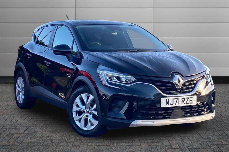 Diamond black Used 2021 Renault Captur Iconic SUV | £11,491 (Good price) - Image 1/3