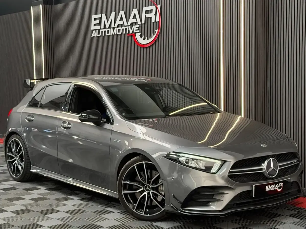 Begagnad Mercedes A35 AMG Premium 2020 Grå Halvkombi