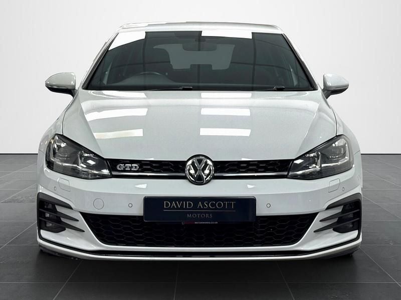 Used VW Golf VII GTD 2018 White Hatchback