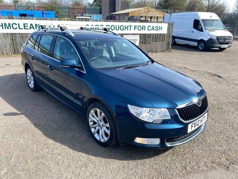Blue Used 2012 Skoda Superb SE Estate | £4,495 (A bit pricey) - Image 1/4