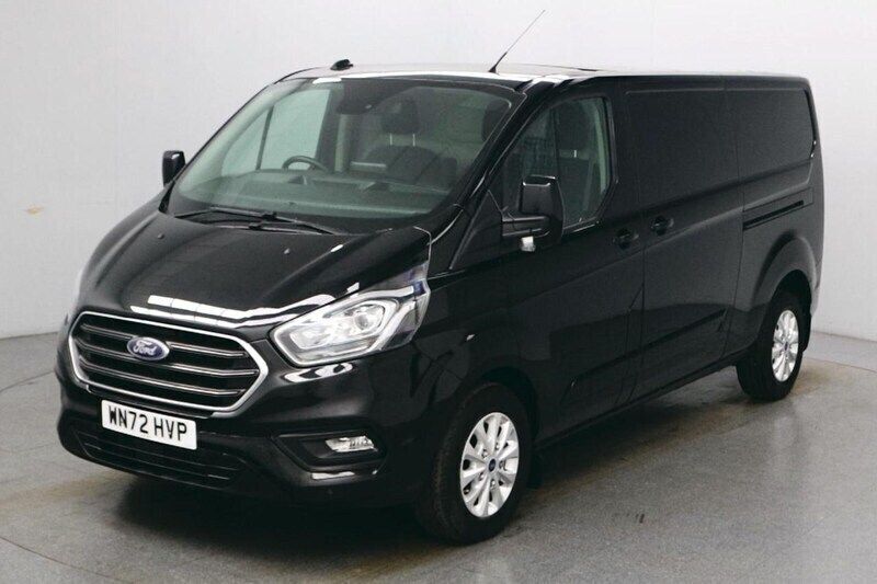 Black Used 2022 Ford Transit Custom Limited Van | £20,990 (Super price) - Image 1/4