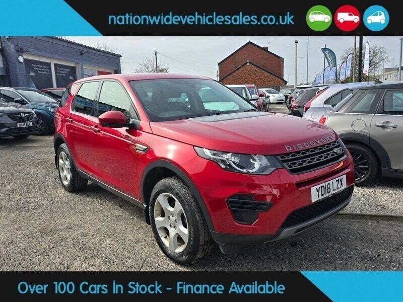 Red Used 2018 Land Rover Discovery Sport SE SUV | £11,900 (Good price) - Image 1/4
