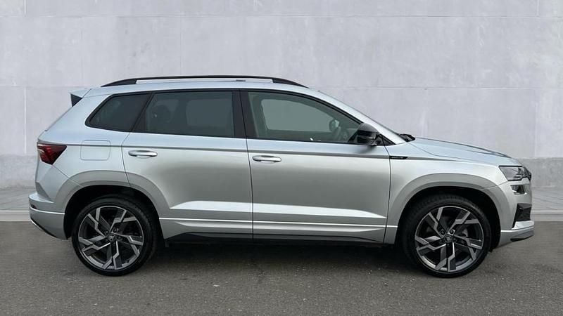 Used Skoda Karoq SportLine 150 HP (110 kW) 2025 Brilliant silver metallic SUV