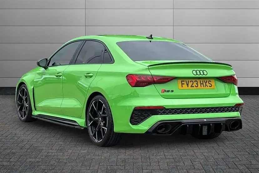 Used Audi RS3 Comfort 400 HP (294 kW) 2023 Kyalami green Sedan