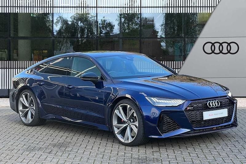 Used Audi RS7 Black Edition 600 HP (441 kW) 2020 Blue Hatchback
