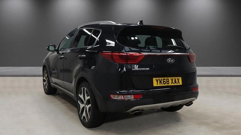 Used Kia Sportage GT-Line 177 HP (130 kW) 2018 Black SUV